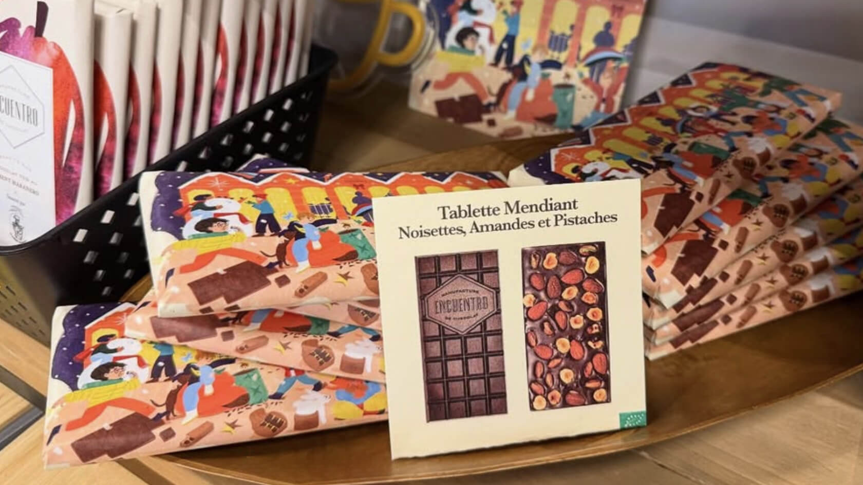 Offre de notre partenaire chocolatier : les tablettes dans la boutique Green Bean Cà Phê