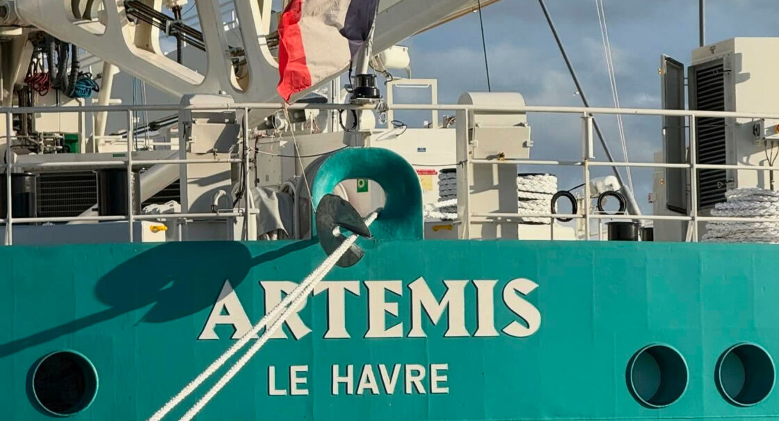 Voilier Artemis de la compagnie Twot au Havre