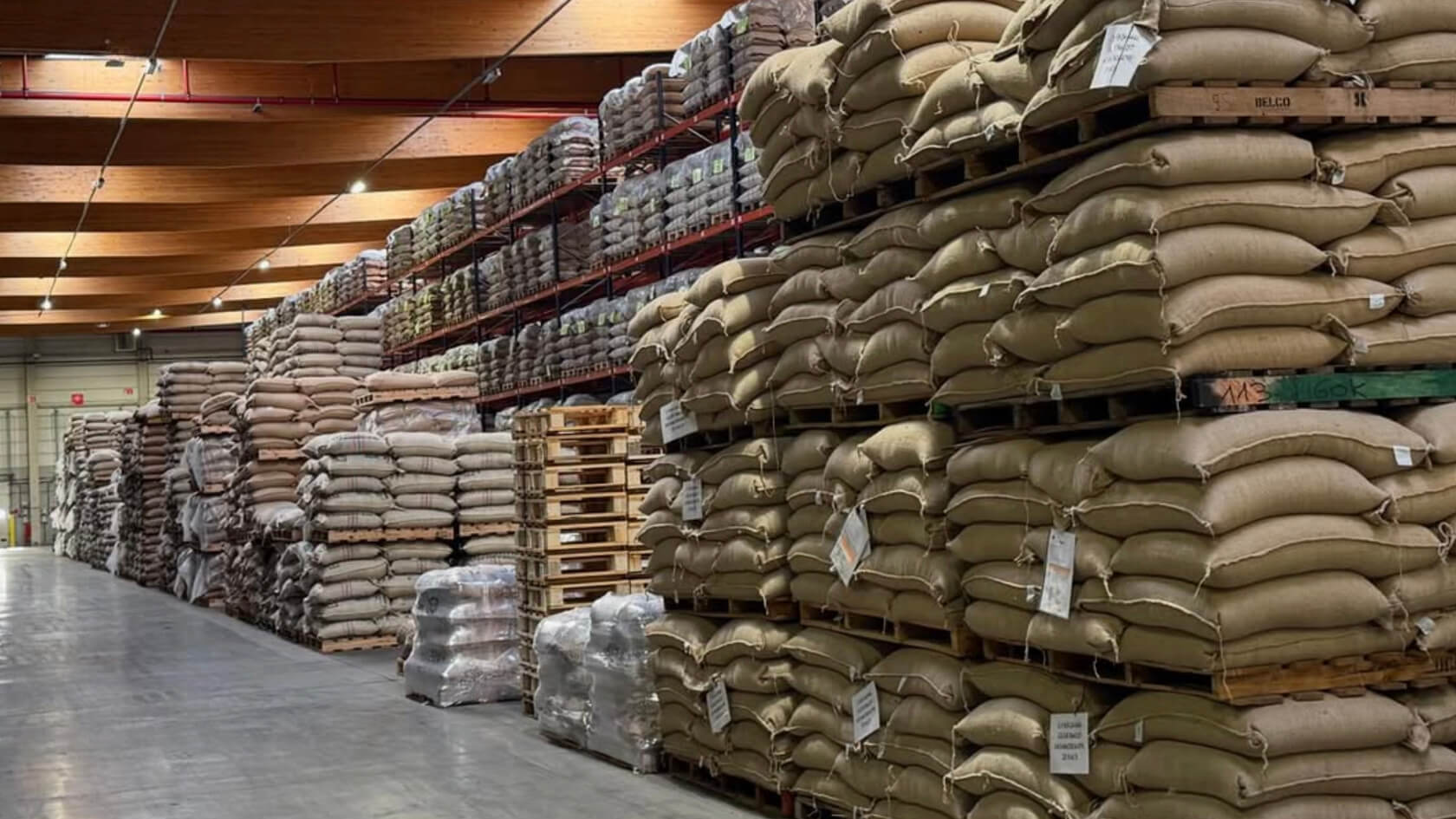 Entrepôt du fournisseur Belco au Havre