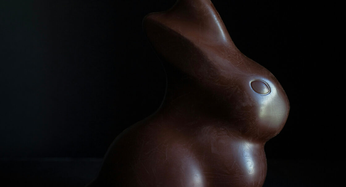 Lapin en chocolat de Pâques