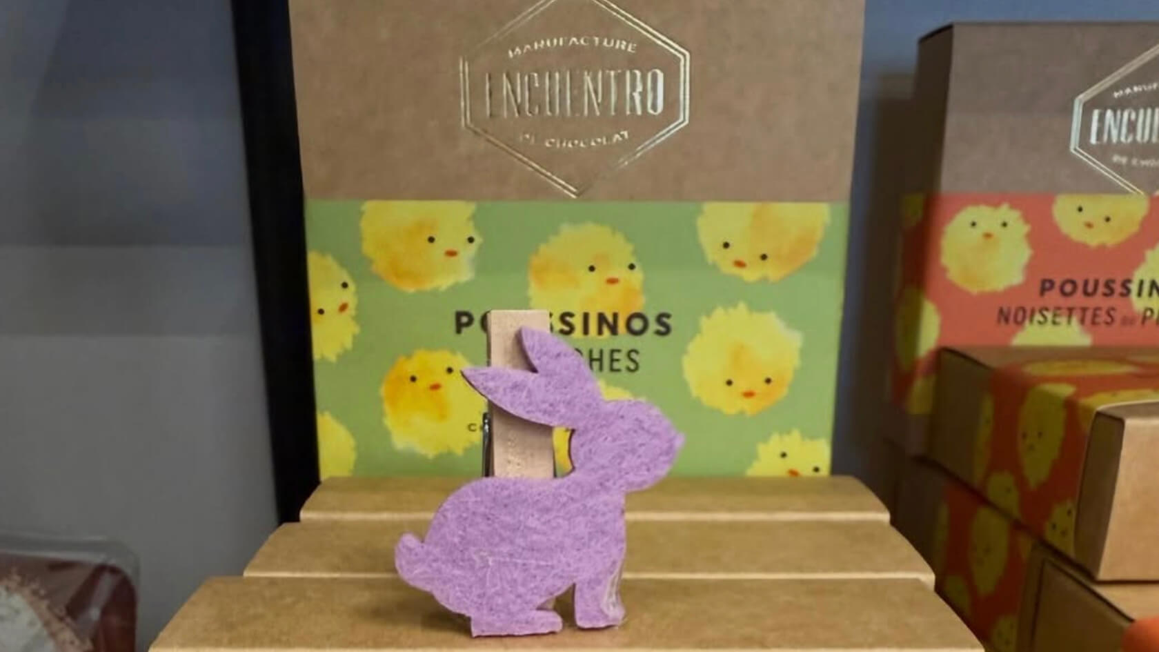 Sélection de chocolat de Pâques de la maison Encuentro