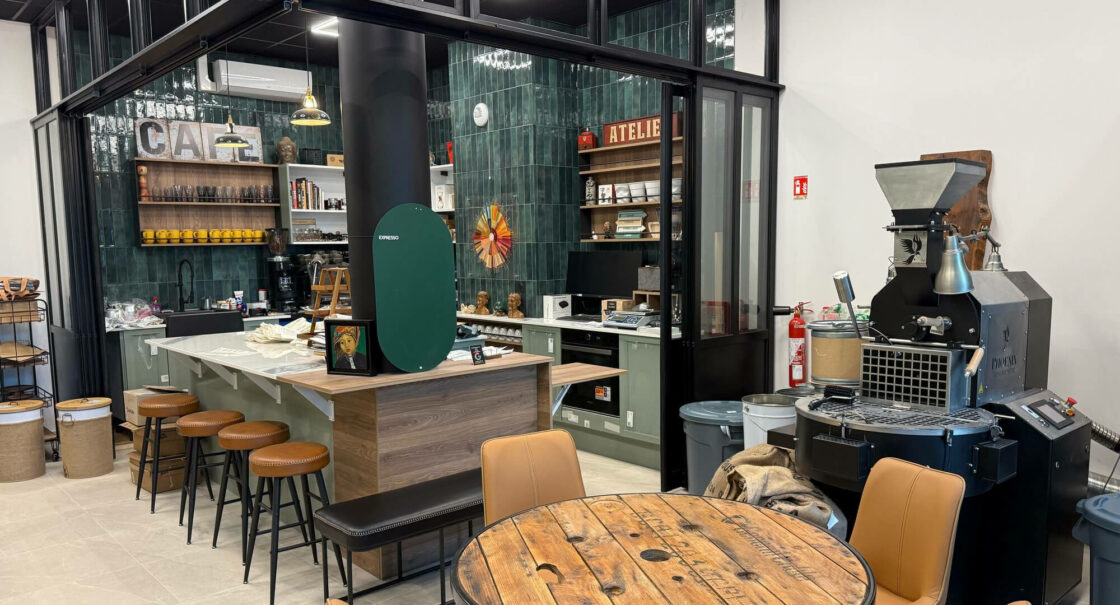Boutique Green Bean Cà Phê de Villiers-sur-Marne - vue intérieure